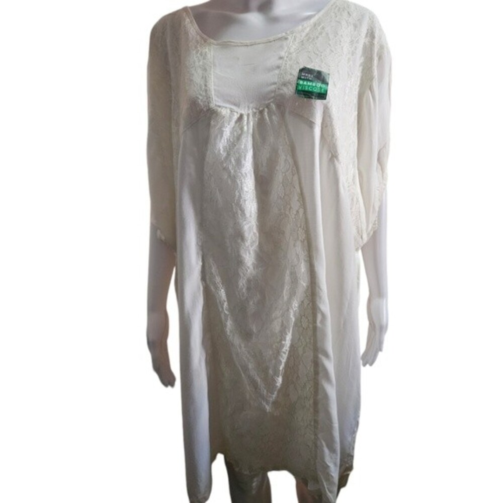 Arbor Bamboo Viscose Short Sleeve Shift Dress